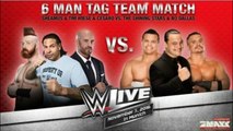 2016-11-03 WWE Live - Sheamus & Cesaro & The Machine Tim Wiese VS Shining Stars & Bo Dallas