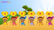 Ten Little Indians Nursery Rhyme - Alphabets Song - Shapes Song - Numbers Song