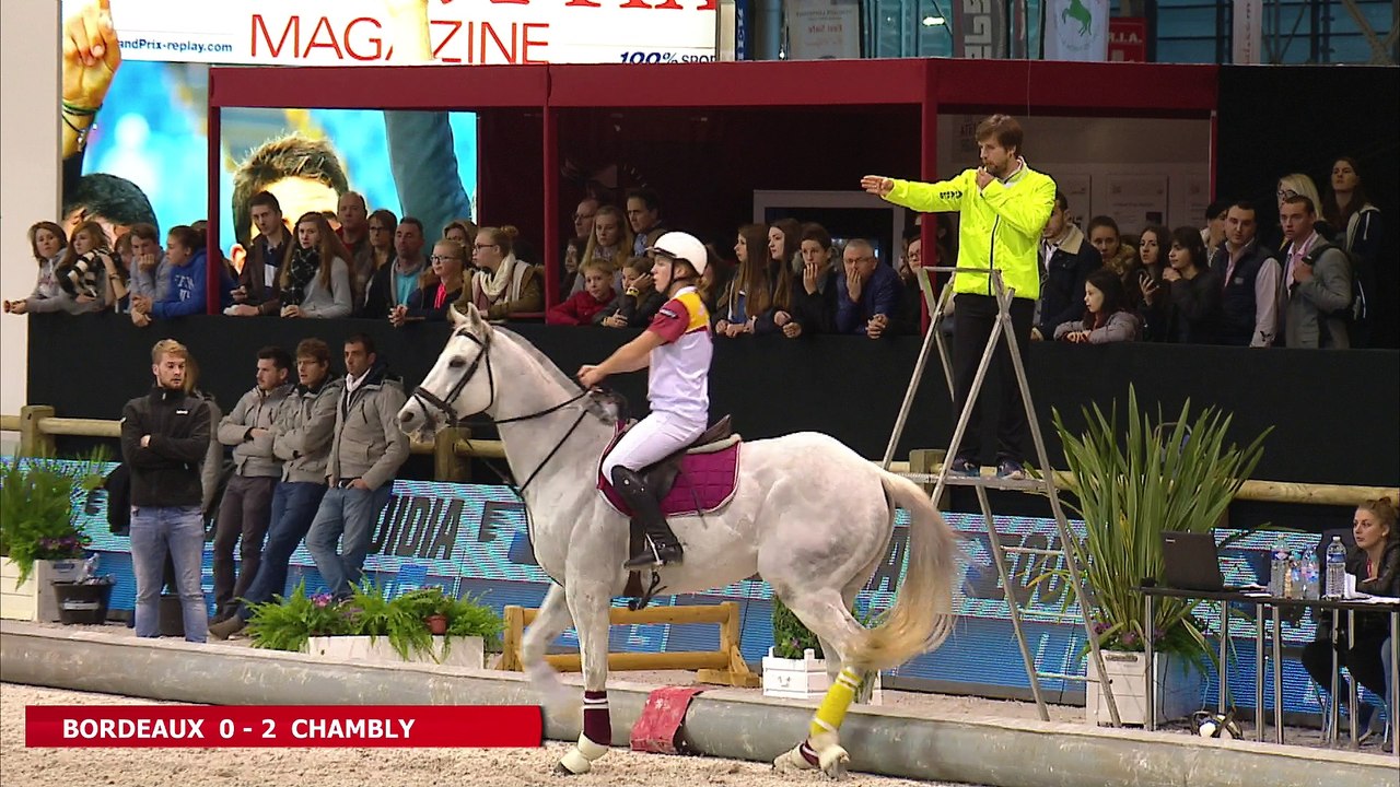 SALON DU CHEVAL HORSE BALL DIMANCHE MATCH 2