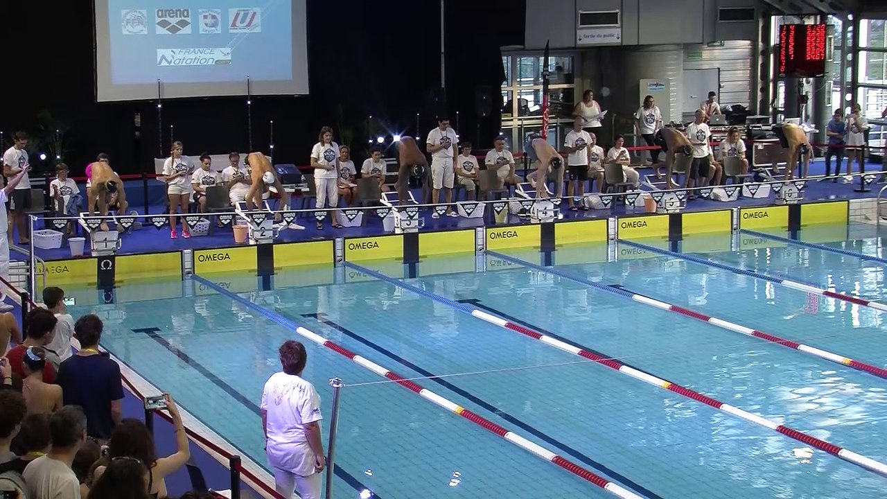 Open des Alpes de natation : 100m NL Hommes