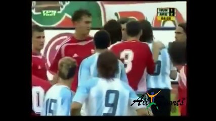 Lionel Messi ● First and Only Red card in his career