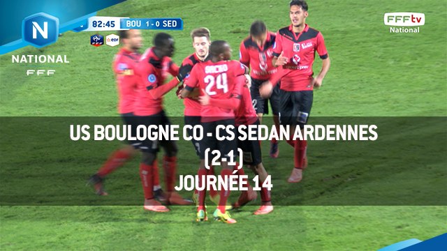 J14 US Boulogne - CS Sedan Ardennes (2-1), le résumé