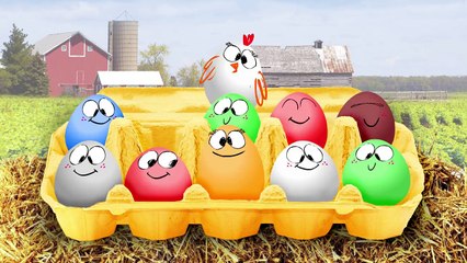 Surprise Eggs | Old MacDonald | Opening Surprise Eggs and Singing Nursery Rhymes for Children