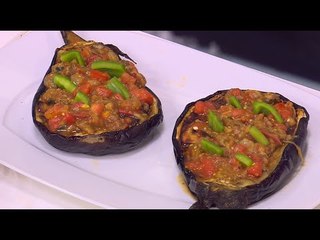 سلطة باذنجان مشوي | نادية سرحان