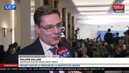 Philippe Dallier, soutien de Fillon: l'écart "va peut-être paradoxalement d'avancer tous ensemble."