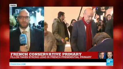 French conservative primary: "Juppé's change of strategy wasn't enough to make up the ground he lost"