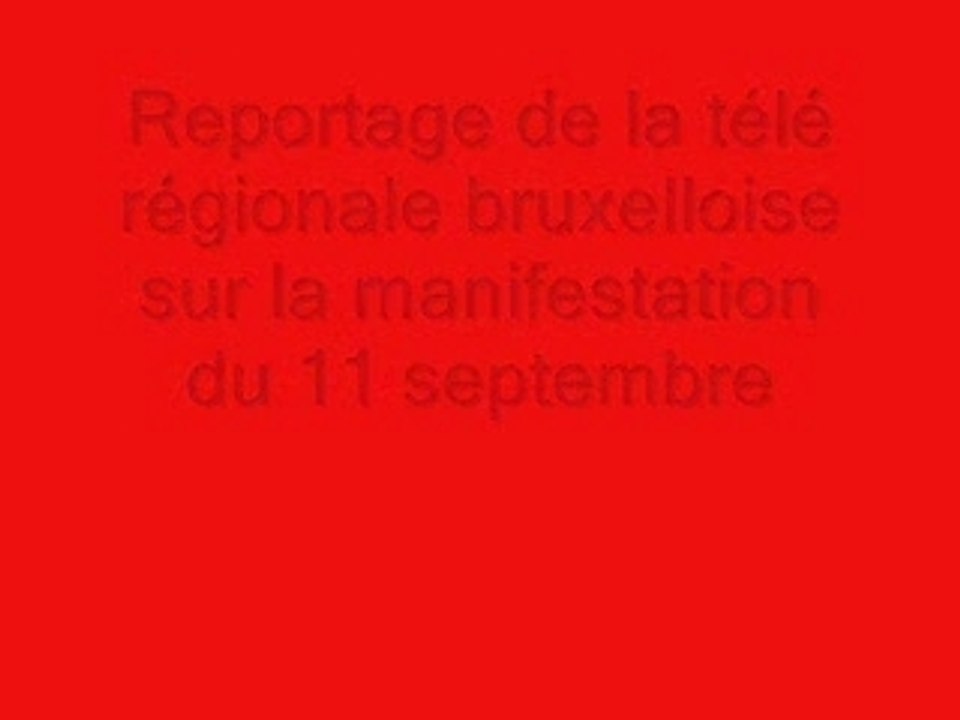 Reportage Télé Brussel
