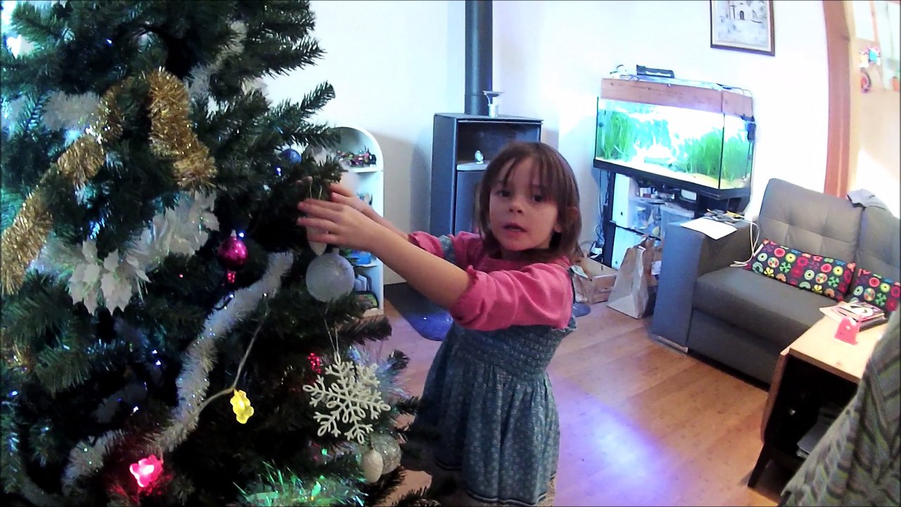 décoration du sapin noel 2016