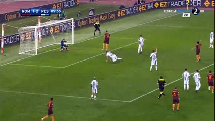 Edin Dzeko Goal HD - AS Roma 2-0 Pescara - 27.11.2016