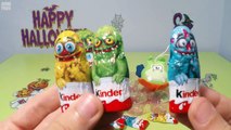 Kinder Maxi Surprise Eggs Halloween Edition new & Kinder Chocolate Kleine Monster