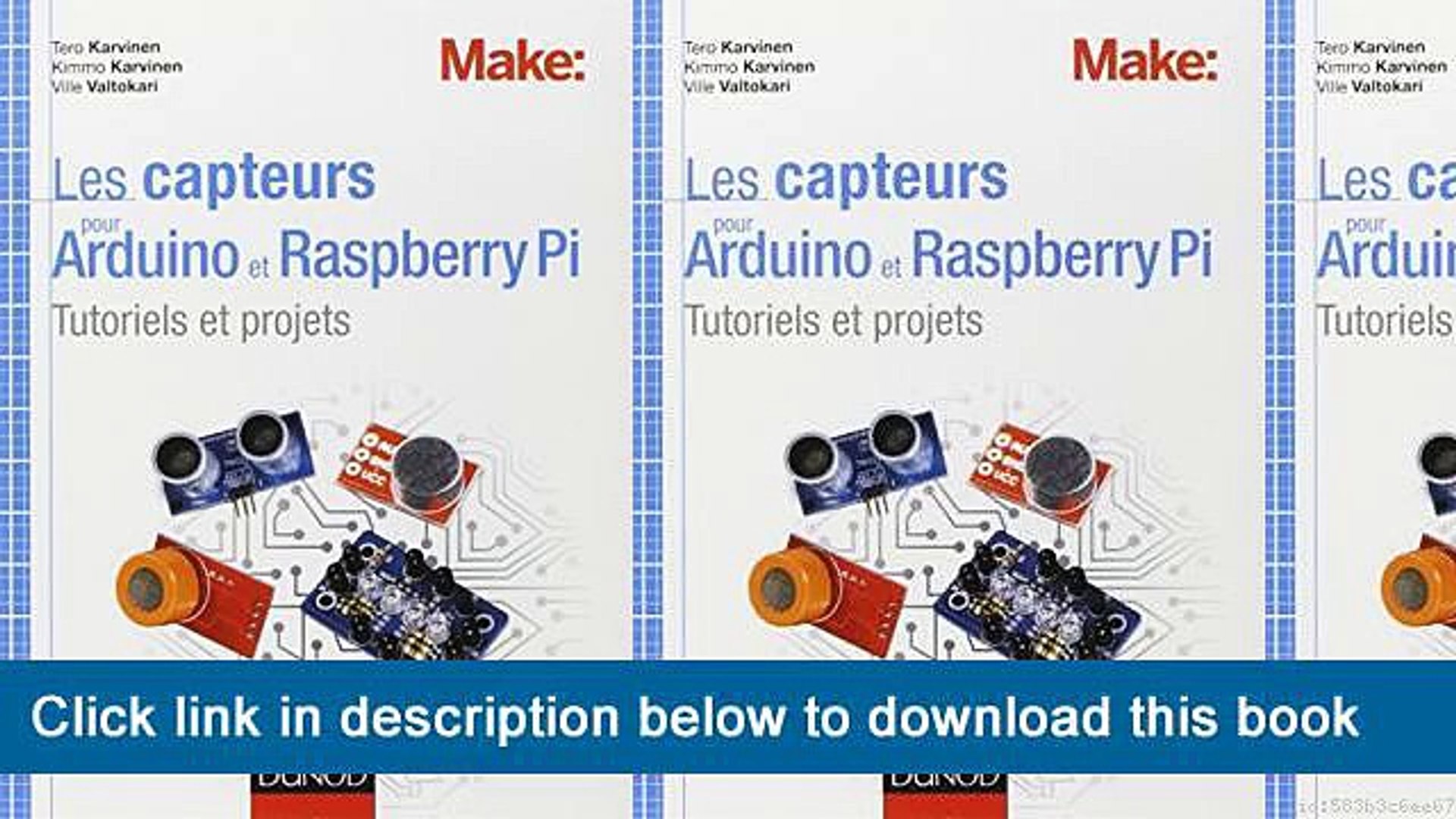 ⁣(o-o) (XX) eBook Download Les Capteurs Pour Arduino Et Raspberry Pi - Tutoriels Et Projets