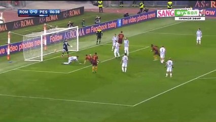 Edin Dzeko Goal HD - AS Roma 1-0 Pescara 27.11.2016 HD