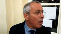 Le maire d'Anglet Claude Olive réagit après la victoire de François Fillon