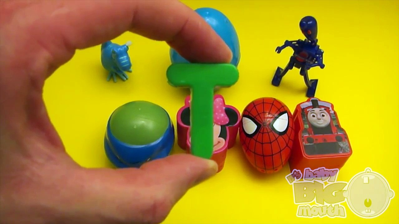 Kinder Surprise Egg Learn-A-Word! Spelling Words From the Kitchen! Lesson 10