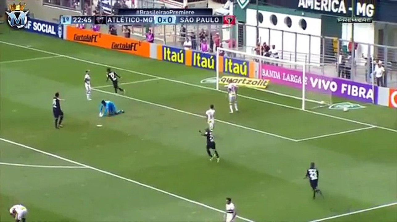 Atlético-MG vs São Paulo 1-0 HYURI GOAL  Brasileirão 27-11-2016 (HD)
