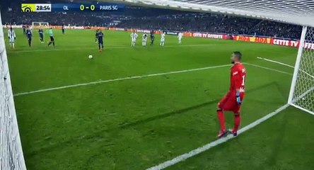 Edinson Cavani  Goal HD - Lyon 0 - 1 Paris SG - Ligue 1 - 27.11.2016