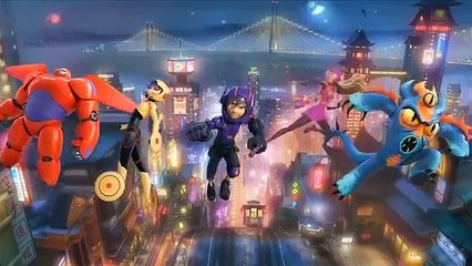 Finger Family BIG HERO 6 Baymax Animation Daddy Finger Nursery Rhyme Song 1