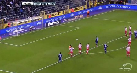 Tielemans Y. (Penalty) Goal HD - Anderlecht	5-0	Mouscron 27.11.2016