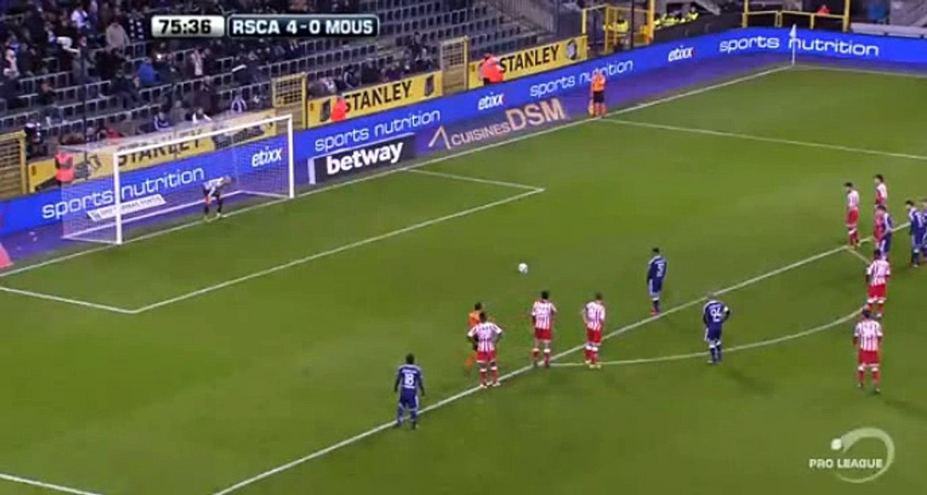 Tielemans Y. (Penalty) Goal HD - Anderlecht	5-0	Mouscron 27.11.2016