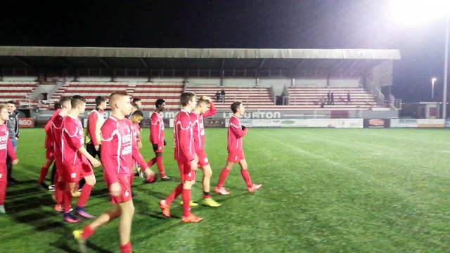 Waremme - Hamoir (réserve ACFF): le salut au public