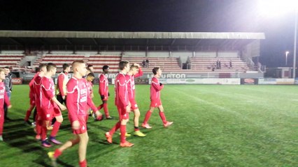 Waremme - Hamoir (réserve ACFF): le salut au public