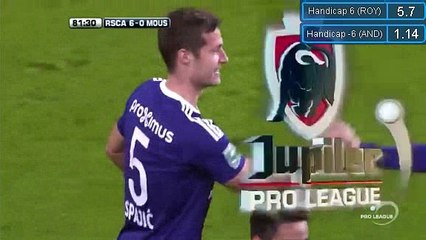 Uros Spajic Goal HD - Anderlecht 6 - 0	Mouscron 27.11.2016