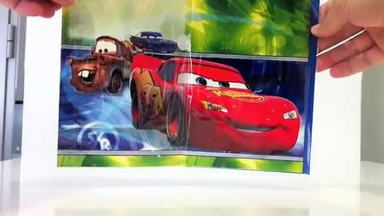 Felicitación de cumpleaños Cars 2 Disney Pixar Lightning McQueen Birthday card