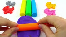Play Dough Baby Stroller Molds Fun & Creative for Children Play Doh Learn Colors Educational Video