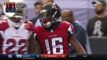 Justin Hardy's Ridiculous Catch Leads to Devonta Freeman's TD! | Falcons vs. Cardinals | NFL