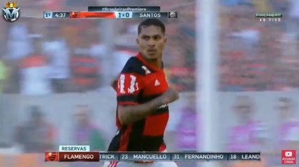 Flamengo 2-0 Santos FC - Todos Los Goles , All Goals (27-11-2016)