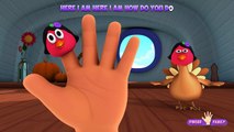 The Finger Family Turkey Family Nursery Rhyme | Turkey Finger Family Songs