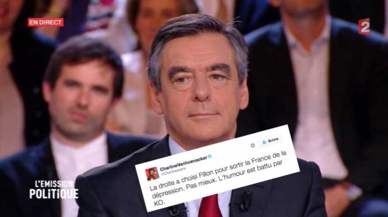 Charline Vanhoenacker n'est pas ravie par la victoire de Fillon. On comprend pourquoi.
