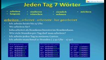 Jeden Tag 7 Wörter | Deutsche Wortschatz | 3.Tag