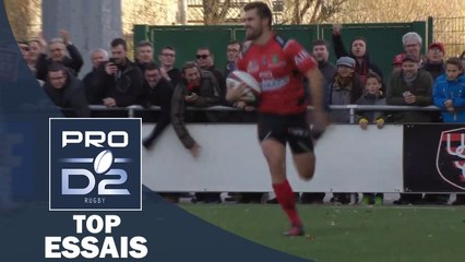 TOP Essais de la J12 – PRO D2 – Saison 2016-2017