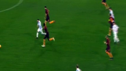 Gianluca Caprari Goal AS Roma 3 - 2 Pescara 27.11.2016