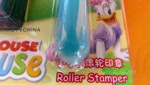 Little Hand Roller Seal Stamper - Mainan Anak Stempel Gambar Mickey Mouse - Kids Toy