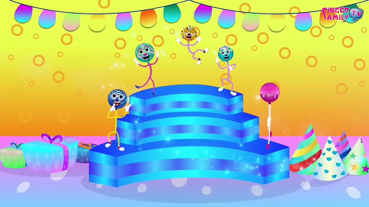 Cake Pop Finger Family for Children | The Finger Family Cake Pop Family Nursery Rhymes for Kids