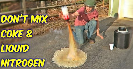 Don't Mix Coke with Liquid Nitrogen!
