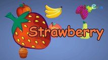 Learning Word Riddle animation, Learn fruits name, Toddler learning video