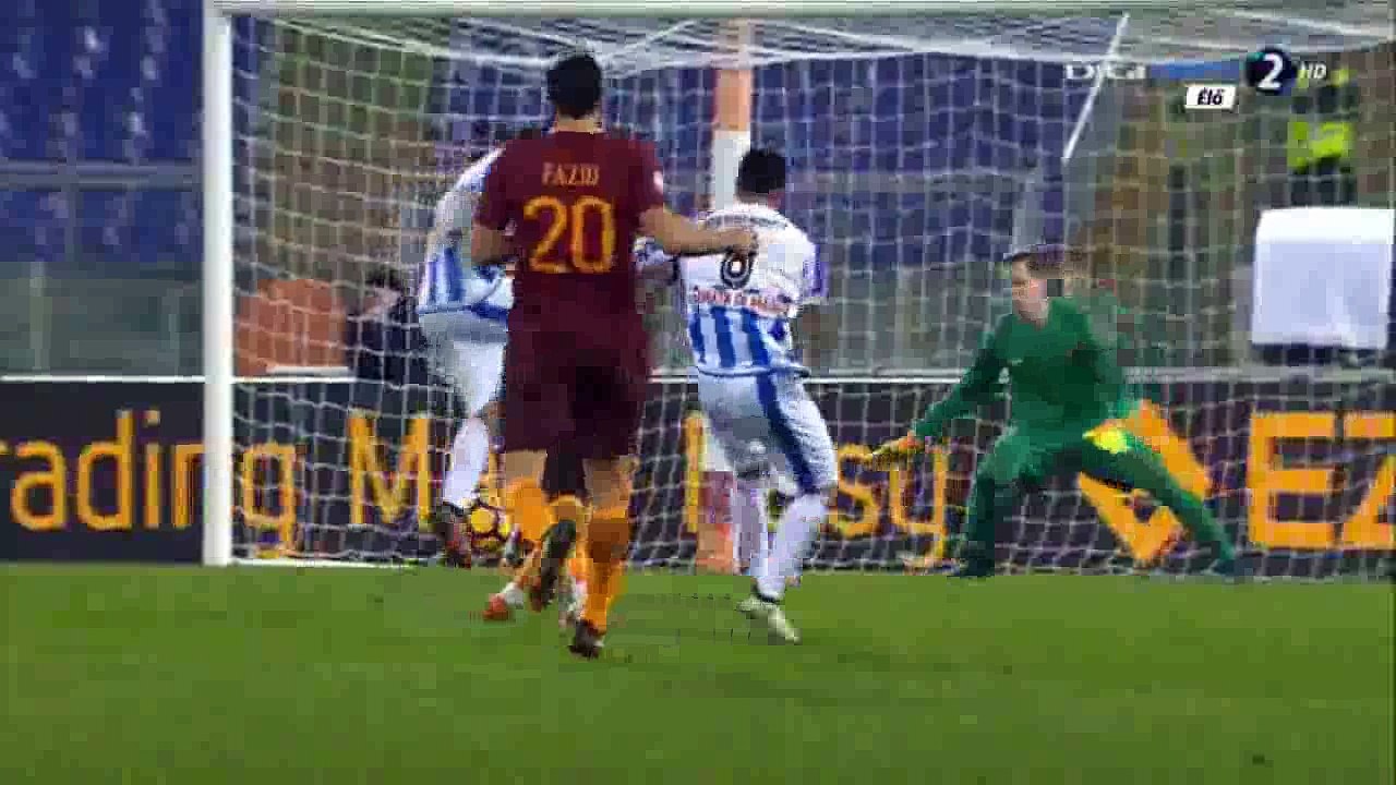 All Goals & Highlights HD - AS Roma 3-2 Pescara - 27.11.2016