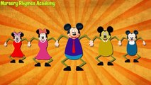 Mickey Mouse Finger Family Nursery Rhymes for Children - Kids Songs - Mickey Mouse Finger Family