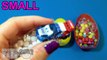 Surprise Eggs Learn Sizes From Smallest to Biggest! Surprise Eggs with Candy and Toys! Lesson 3
