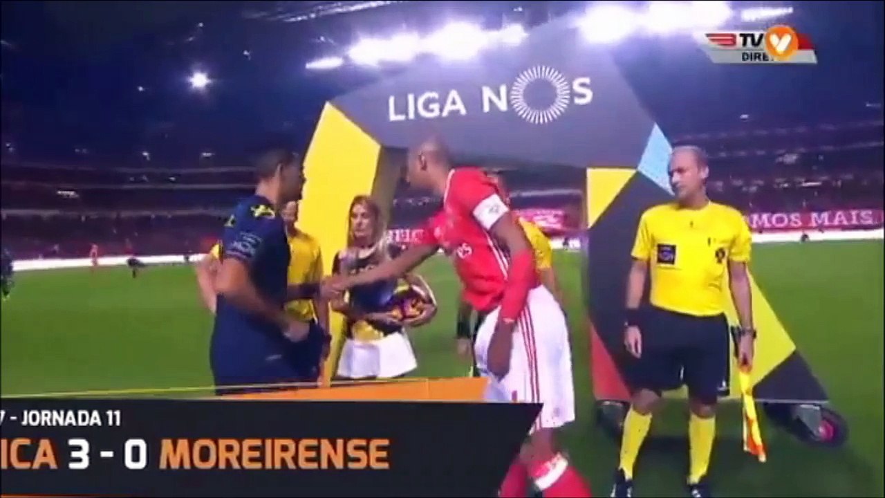 Benfica vs  Moreirense  3-0 Golos e Resumo Liga Nos 27-11-2016 (HD)