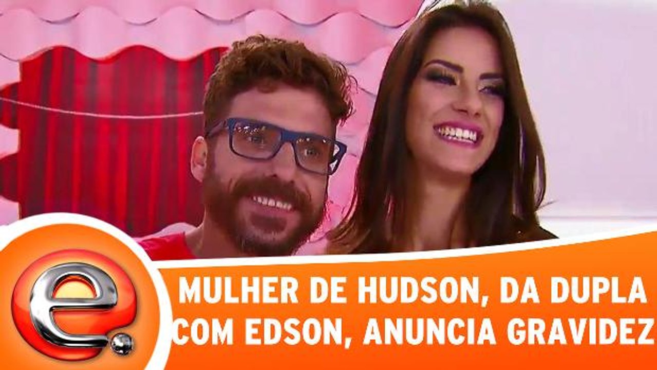 Mulher de Hudson, da dupla com Edson, anuncia gravidez