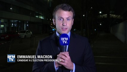 Emmanuel Macron: "Il y a une forme d'incohérence à suivre la ligne" de Manuel Valls