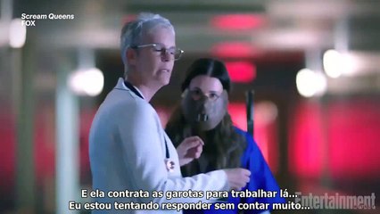 Lea Michele, John Stamos e Taylor Lautner falam sobre a segunda temporada de Scream Queens (Legendado)