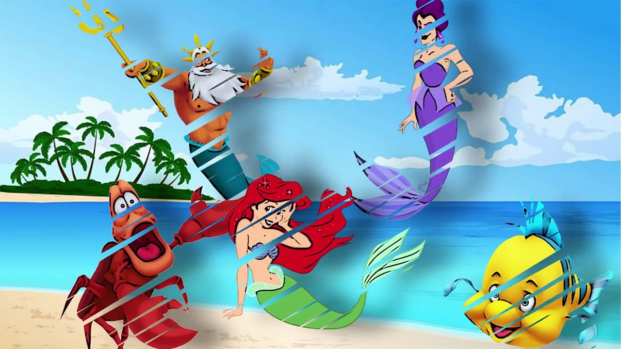 Little MERMAID Finger Family Nursery Rhyme
