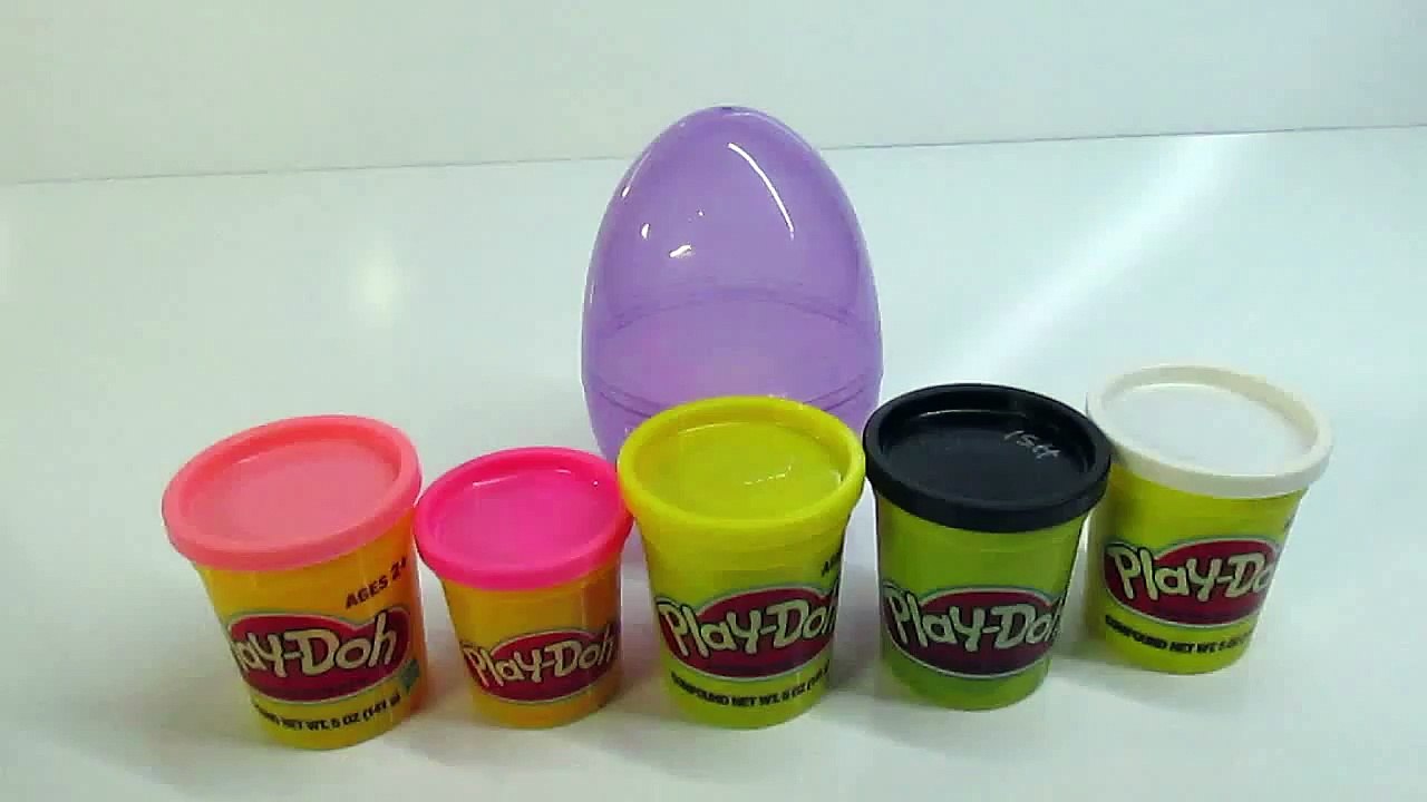 YO GABBA GABBA! Foofa Play-Doh Surprise Egg Tutorial on How To Build Foofa
