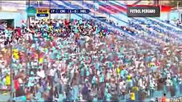 Sporting Cristal vs Melgar 3-2 Goles del Primer Tiempo Copa Movistar 27/11/2016