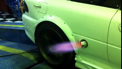 Subaru GC8 Anti Lag Flame Thrower Side Exhaust 600WHP